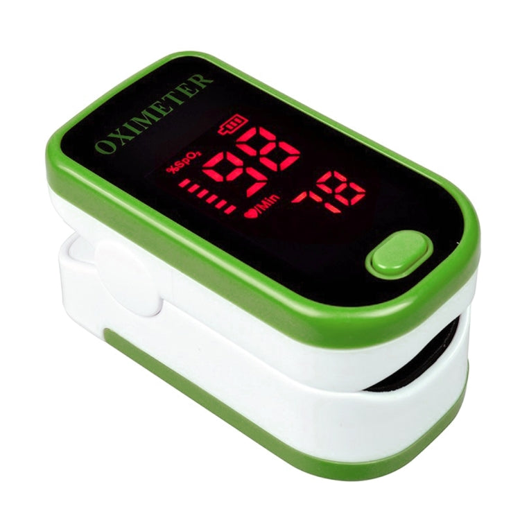 Finger Pulse Oximete LED HD Display Portable Oximeter Equipment Blood Oxygen Monitor Pulse Oximeter(Green) - Finger Pulse Oximeter by PMC Jewellery | Online Shopping South Africa | PMC Jewellery | Buy Now Pay Later Mobicred