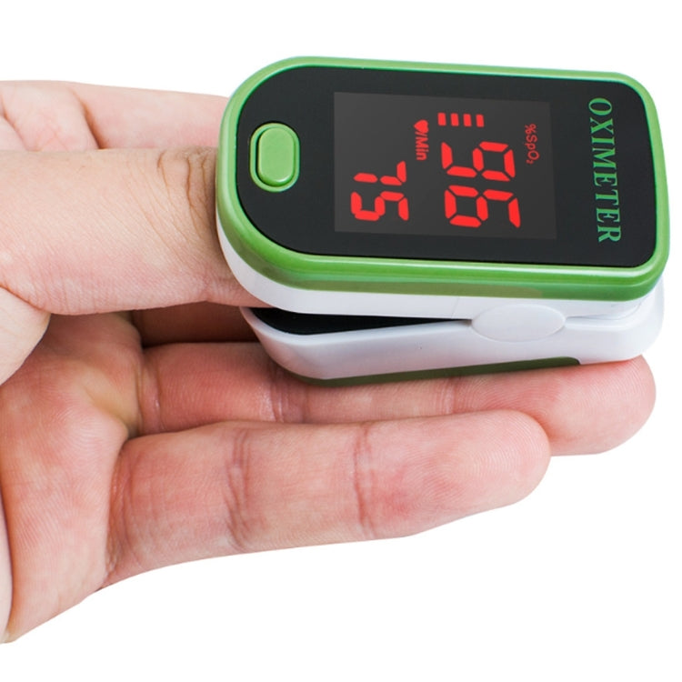 Finger Pulse Oximete LED HD Display Portable Oximeter Equipment Blood Oxygen Monitor Pulse Oximeter(Green) - Finger Pulse Oximeter by PMC Jewellery | Online Shopping South Africa | PMC Jewellery | Buy Now Pay Later Mobicred