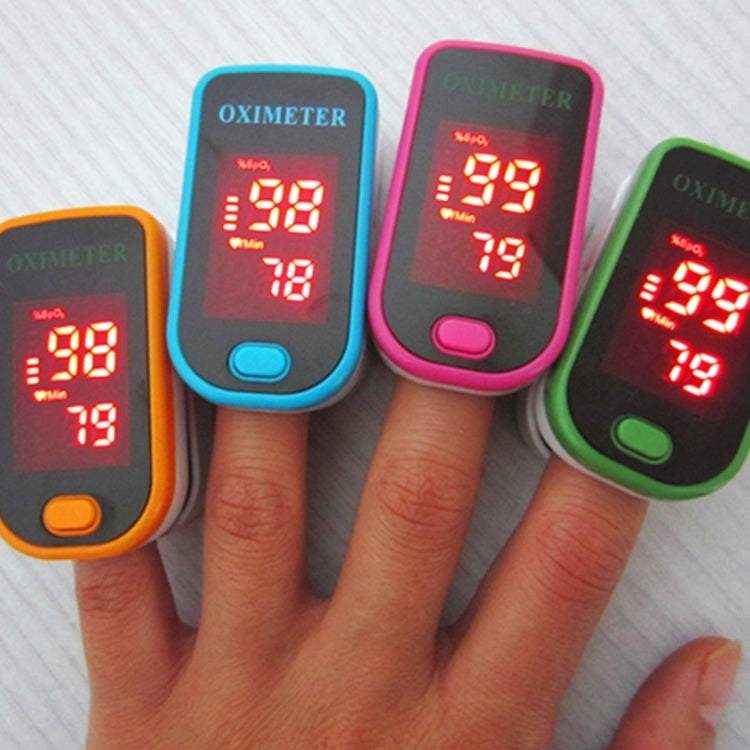 Finger Pulse Oximete LED HD Display Portable Oximeter Equipment Blood Oxygen Monitor Pulse Oximeter(Magenta) - Finger Pulse Oximeter by PMC TechLife | Online Shopping South Africa | PMC TechLife | Buy Now Pay Later Mobicred