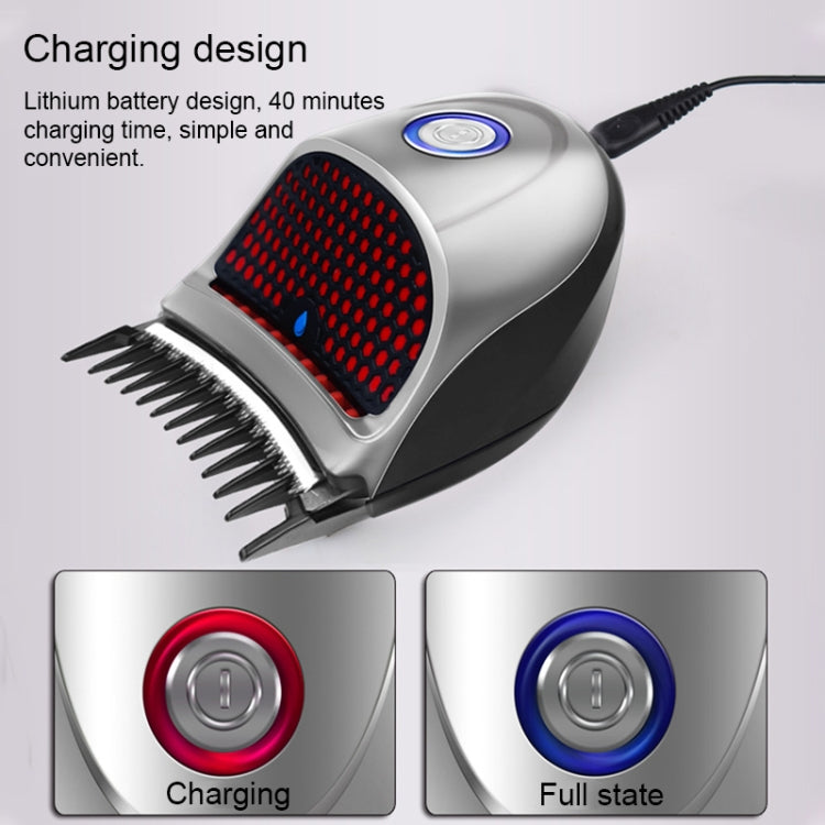 HJ-2018 Men Electric Shaver Fader Self-help Hair Clipper with Spare Cutter Head, Standard Version, CN Plug - free shipping - PMC TechLife - Order now!