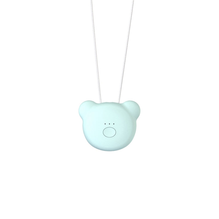 Mini Bear Style Neck Formaldehyde Negative Ion PM2.5 Removal Air Purifier for Kids (Blue) - free shipping - PMC TechLife - Order now!