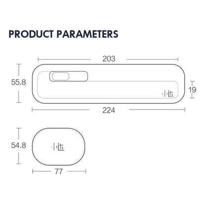 Original Xiaomi Youpin Xiaoda Portable Toothbrush Disinfection Box Ultraviolet Sterilizer Case, Mini Style - Toothbrush Sanitizer by Xiaomi | Online Shopping South Africa | PMC Jewellery | Buy Now Pay Later Mobicred