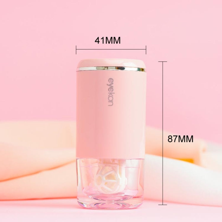 Eyekan HL-988 Ultrasonic Automatic Cleaner Beauty Lens Electric Cleaning Instrument(Pink) - free shipping - PMC TechLife - Order now!