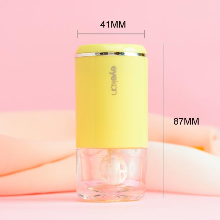 Eyekan HL-988 Ultrasonic Automatic Cleaner Beauty Lens Electric Cleaning Instrument(Yellow) - free shipping - PMC TechLife - Order now!