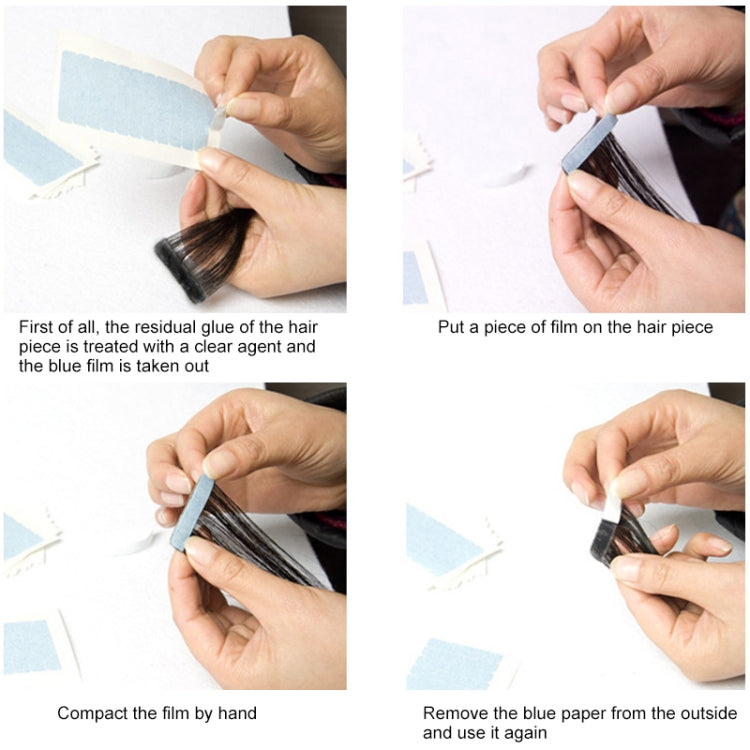 5 PCS PU Film Wig Special Invisible Seamless Hair Extension Double-sided Film - free shipping - PMC TechLife - Order now!