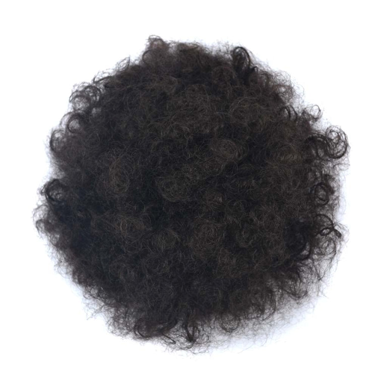 European and American Black People Explosion Head Fluffy Curl Hair Net Wig(Black Brown) - free shipping - PMC TechLife - Order now!