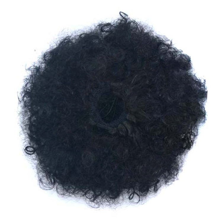 European and American Black People Explosion Head Fluffy Curl Hair Net Wig(Natural Black) - free shipping - PMC TechLife - Order now!