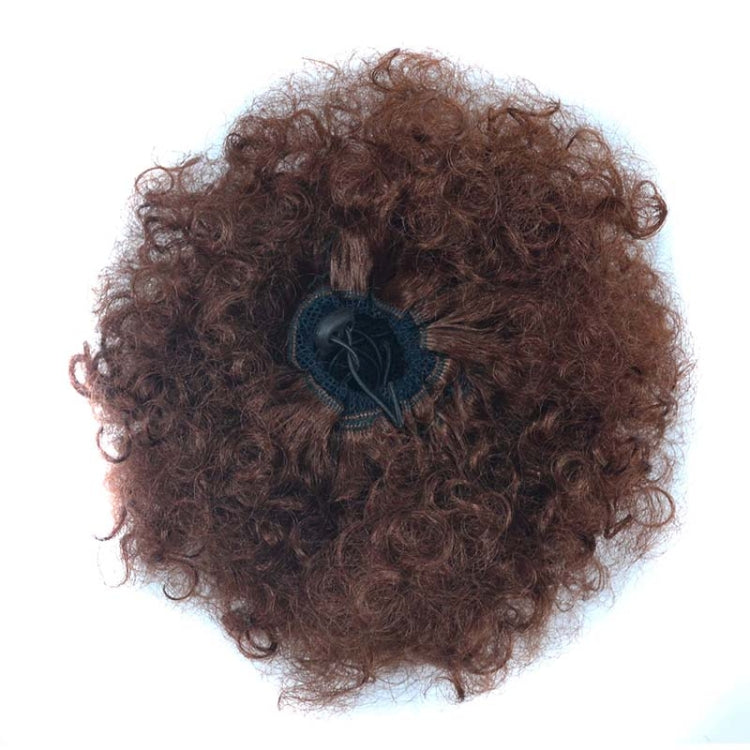 FBBZT02 European and American Black People Explosion Head Fluffy Curl Hair Net Wig (Dark Brown) - free shipping - PMC TechLife - Order now!