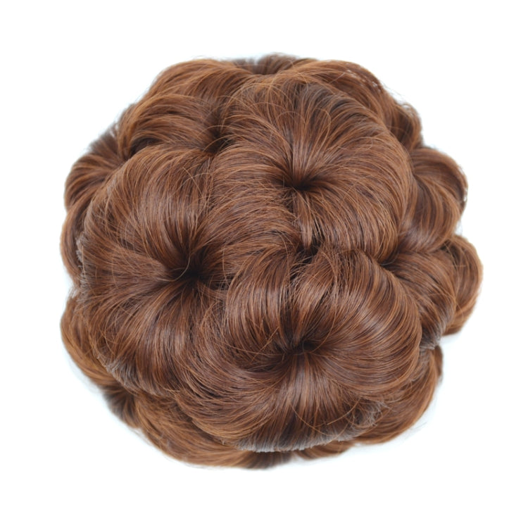 30M33# Wig Ball Head Flower Hairpin Hair Bag Wig Headband for Bride - free shipping - PMC TechLife - Order now!