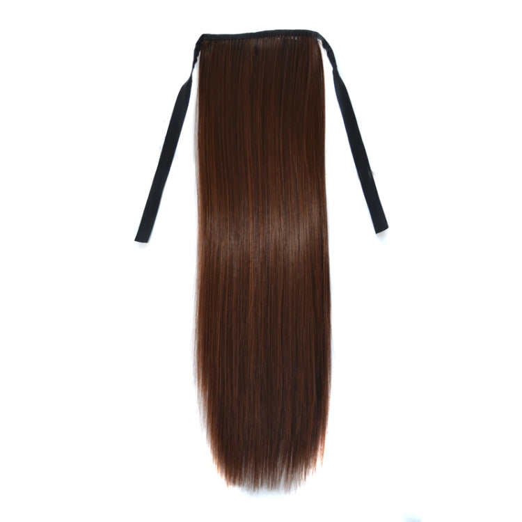 Natural Long Straight Hair Ponytail Bandage-style Wig Ponytail for Women���Length: 45cm (Flaxen) - free shipping - PMC TechLife - Order now!