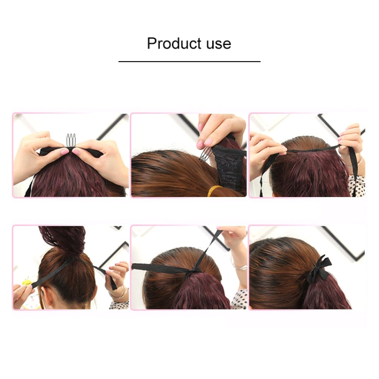 Natural Long Straight Hair Ponytail Bandage-style Wig Ponytail for Women���Length: 75cm(Black) - free shipping - PMC TechLife - Order now!