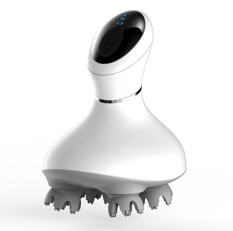 3D Intelligent Electric Head Massager Scalp Massager (White) - free shipping - PMC TechLife - Order now!