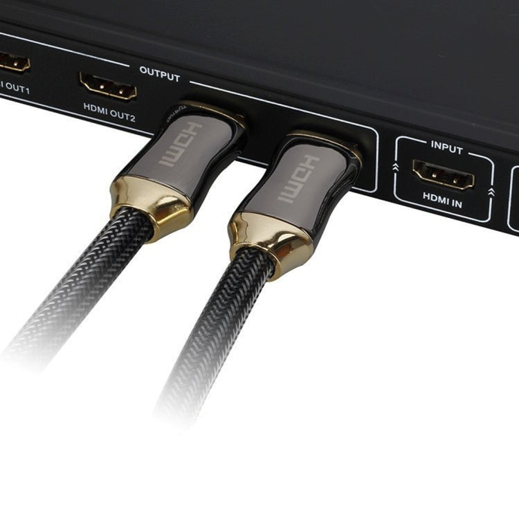 15m Metal Body HDMI 2.0 High Speed HDMI 19 Pin Male to HDMI 19 Pin Male Connector Cable - Cable by PMC Jewellery | Online Shopping South Africa | PMC Jewellery | Buy Now Pay Later Mobicred