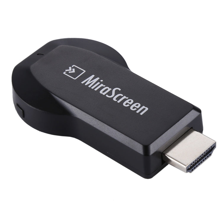MiraScreen WiFi Display Dongle / Miracast Airplay DLNA Display Receiver Dongle Wireless Mirroring Screen Device with 2 in 1 USB Cable (Black) - Wireless Display Dongle by PMC TechLife | Online Shopping South Africa | PMC TechLife | Buy Now Pay Later Mobicred