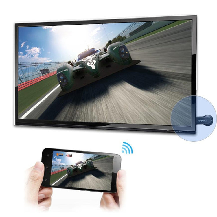 MiraScreen WiFi Display Dongle / Miracast Airplay DLNA Display Receiver Dongle Wireless Mirroring Screen Device with 2 in 1 USB Cable (Black) - Wireless Display Dongle by PMC TechLife | Online Shopping South Africa | PMC TechLife | Buy Now Pay Later Mobicred