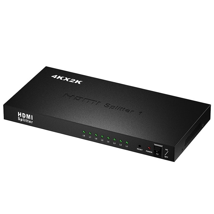 1 x 8 Full HD 1080P HDMI Splitter with Switch, Support 3D & 4K x 2K - Splitter by PMC Jewellery | Online Shopping South Africa | PMC Jewellery | Buy Now Pay Later Mobicred