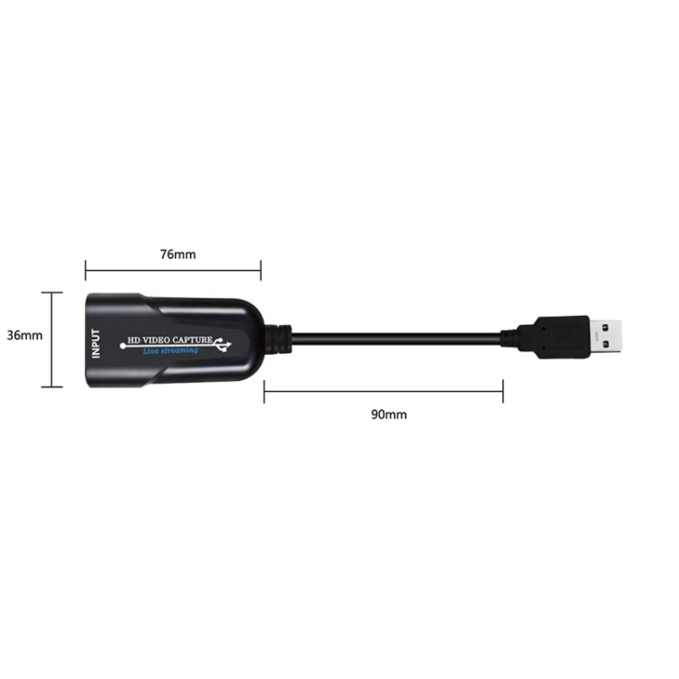 K004 HDMI to USB 3.0 UVC HD Video Capture (Black) - Video Capture Solutions by PMC Jewellery | Online Shopping South Africa | PMC Jewellery | Buy Now Pay Later Mobicred