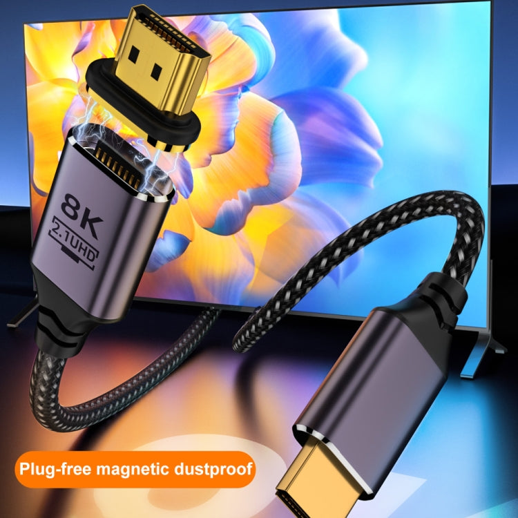 MG-HDM HDMI to HDMI Magnetic Adapter Cable, Length: 1.5m - Cable by PMC Jewellery | Online Shopping South Africa | PMC Jewellery | Buy Now Pay Later Mobicred