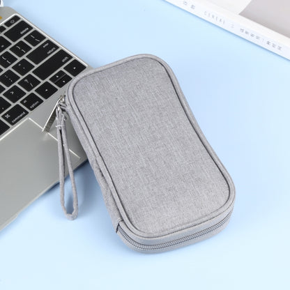 HAWEEL Electronic Organizer Storage Bag for Cellphones, Power Bank, Cables, Mouse, Earphones(Grey) - Digital Storage Bag by HAWEEL | Online Shopping South Africa | PMC Jewellery