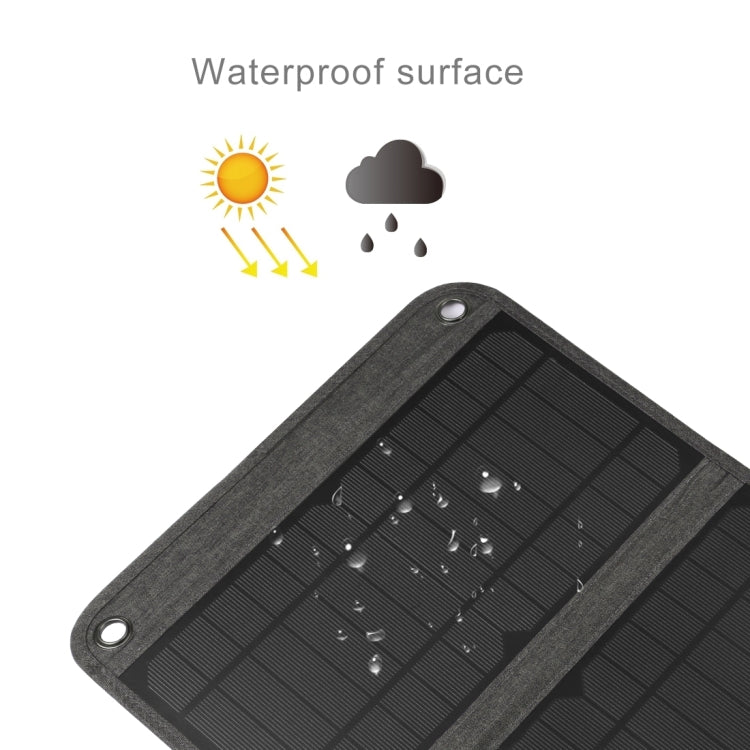 HAWEEL 28W Foldable Solar Panel Charger with 5V 3A Max Dual USB Ports - free shipping - PMC TechLife - Order now!