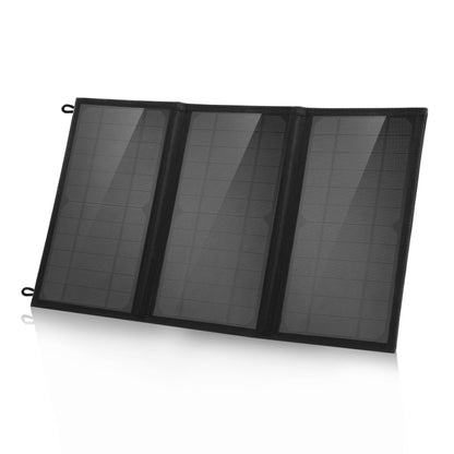 HAWEEL 18W 3 Panels Foldable Solar Panel Charger Bag with 5V / 3.1A Max Dual USB Ports, Support QC3.0 and AFC - Charger by HAWEEL | Online Shopping South Africa | PMC Jewellery | Buy Now Pay Later Mobicred