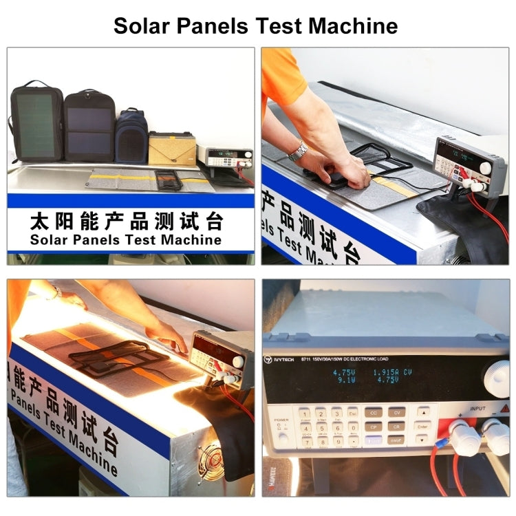 HAWEEL 42W Foldable Umbrella Top Solar Panel Charger with 5V 3.0A Max Dual USB Ports, Support QC3.0 / FCP / SCP/ AFC / SFCP Protocol - free shipping - PMC Jewellery - Order now!