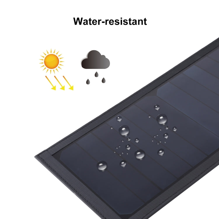 HAWEEL 42W Foldable Umbrella Top Solar Panel Charger with 5V 3.0A Max Dual USB Ports, Support QC3.0 / FCP / SCP/ AFC / SFCP Protocol - free shipping - PMC Jewellery - Order now!