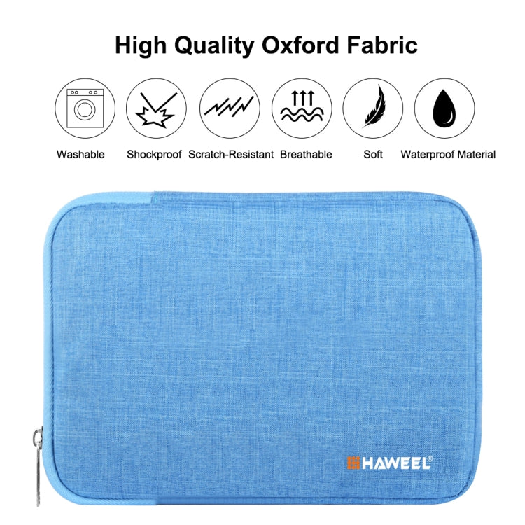 HAWEEL 9.7 inch Sleeve Case Zipper Briefcase Carrying Bag, For iPad 9.7 inch / iPad Pro 9.7 inch, Galaxy, Lenovo, Sony, Xiaomi, Huawei 9.7 inch Tablets(Blue) - free shipping - PMc TechLife - Order now!