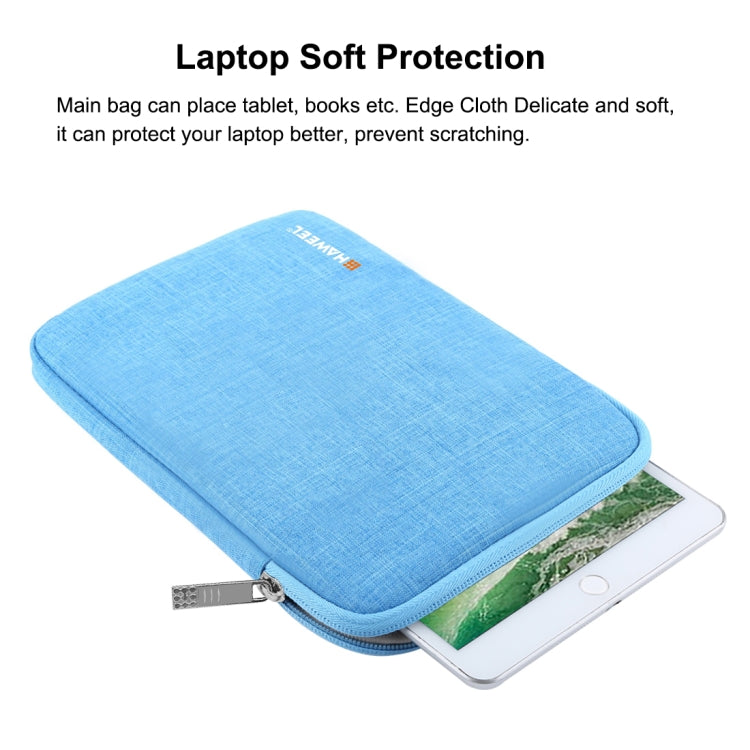 HAWEEL 9.7 inch Sleeve Case Zipper Briefcase Carrying Bag, For iPad 9.7 inch / iPad Pro 9.7 inch, Galaxy, Lenovo, Sony, Xiaomi, Huawei 9.7 inch Tablets(Blue) - free shipping - PMc TechLife - Order now!