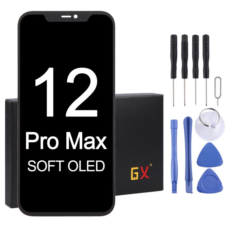 GX Soft OLED Screen For iPhone 12 Pro Max - free shipping - PMC TechLife - Order now!