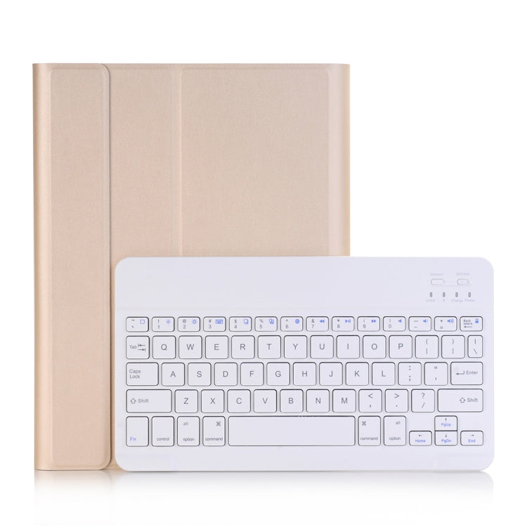 A02 for iPad 4 / 3 / 2 Universal Ultra-thin ABS Horizontal Flip Tablet Case + Bluetooth Keyboard(Gold) - Universal by PMC Jewellery | Online Shopping South Africa | PMC Jewellery | Buy Now Pay Later Mobicred