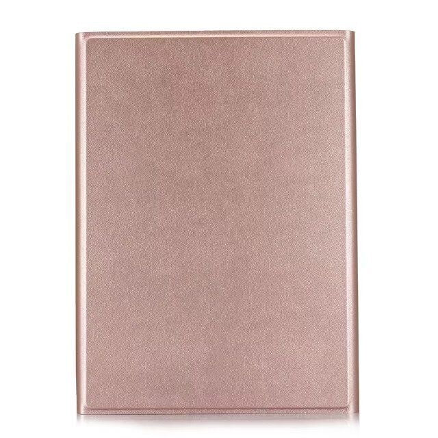 Detachable Bluetooth Keyboard + Horizontal Flip Leather Tablet Case with Holder for iPad Pro 9.7 inch, iPad Air, iPad Air 2, iPad 9.7 inch (2017), iPad 9.7 inch (2018) (Rose Gold) - For iPad Pro by PMC TechLife | Online Shopping South Africa | PMC TechLife