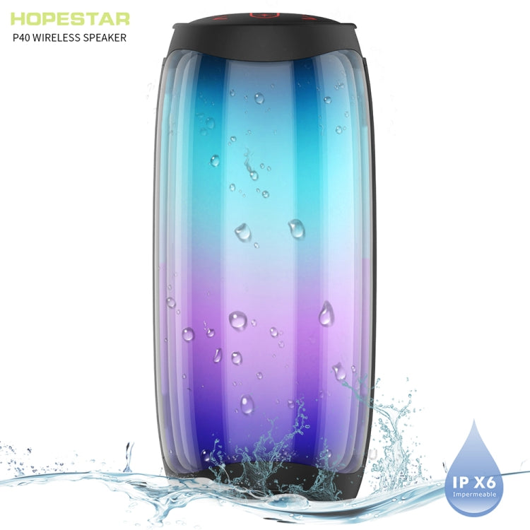 HOPESTAR P40 Bluetooth 5.0 Portable Waterproof Wireless Bluetooth Speaker (Black) - Desktop Speaker by HOPESTAR | Online Shopping South Africa | PMC Jewellery | Buy Now Pay Later Mobicred