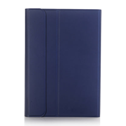 A05B Bluetooth 3.0 Ultra-thin ABS Detachable Bluetooth Keyboard Leather Tablet Case for iPad mini 5 / 4 / 3 / 2, with Holder(Dark Blue) - For iPad mini by PMC Jewellery | Online Shopping South Africa | PMC Jewellery | Buy Now Pay Later Mobicred