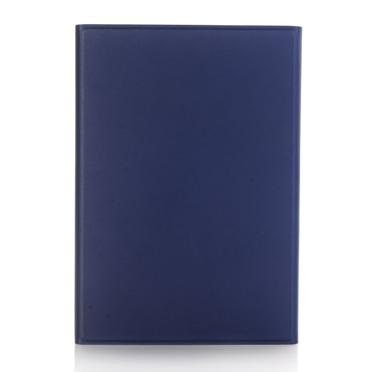 A05B Bluetooth 3.0 Ultra-thin ABS Detachable Bluetooth Keyboard Leather Tablet Case for iPad mini 5 / 4 / 3 / 2, with Holder(Dark Blue) - For iPad mini by PMC Jewellery | Online Shopping South Africa | PMC Jewellery | Buy Now Pay Later Mobicred