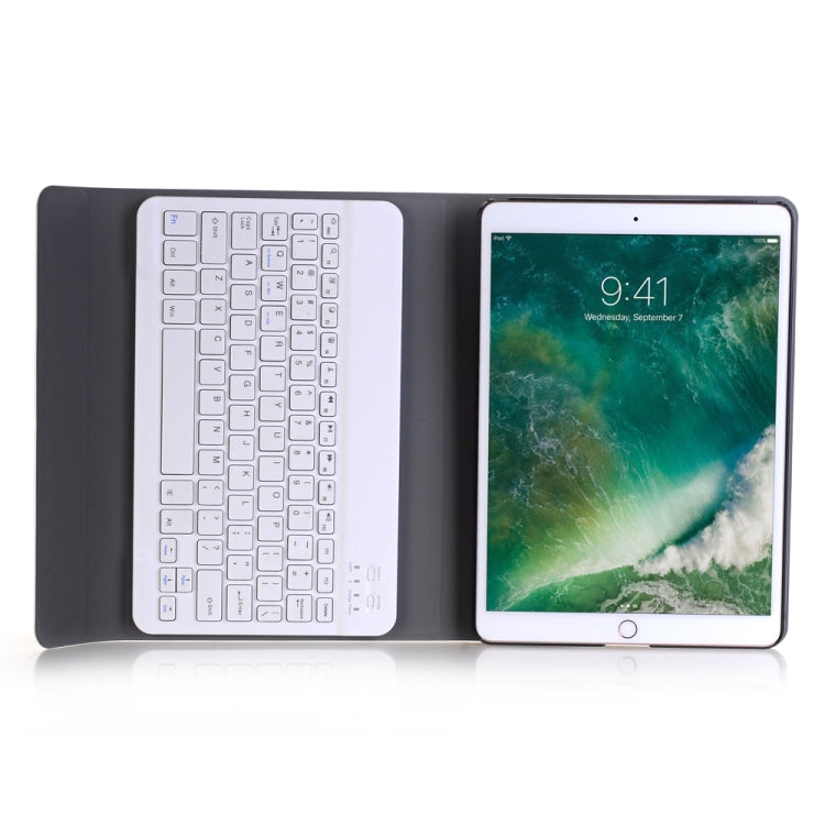 A09 Bluetooth 3.0 Ultra-thin ABS Detachable Bluetooth Keyboard Leather Tablet Case for iPad Air / Pro 10.5 inch (2019), with Holder (Gold) - For iPad Pro by PMC Jewellery | Online Shopping South Africa | PMC Jewellery | Buy Now Pay Later Mobicred