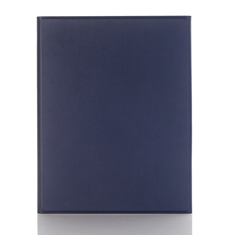 A09B Bluetooth 3.0 Ultra-thin ABS Detachable Bluetooth Keyboard Leather Tablet Case for iPad Air / Pro 10.5 inch (2019), with Pen Slot & Holder (Dark Blue) - For iPad Pro by PMC Jewellery | Online Shopping South Africa | PMC Jewellery | Buy Now Pay Later Mobicred