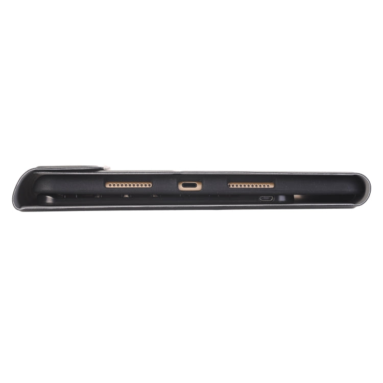 A09B Bluetooth 3.0 Ultra-thin ABS Detachable Bluetooth Keyboard Leather Tablet Case for iPad Air / Pro 10.5 inch (2019), with Pen Slot & Holder (Black) - For iPad Pro by PMC TechLife | Online Shopping South Africa | PMC TechLife