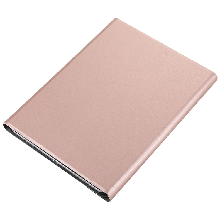 A11 Bluetooth 3.0 Ultra-thin ABS Detachable Bluetooth Keyboard Leather Tablet Case for iPad Air 4 / Air 5 / Pro 11 inch 2022 / 2021 / 2020 / 2018, with Holder (Rose Gold) - For iPad Pro by PMC Jewellery | Online Shopping South Africa | PMC Jewellery | Buy Now Pay Later Mobicred