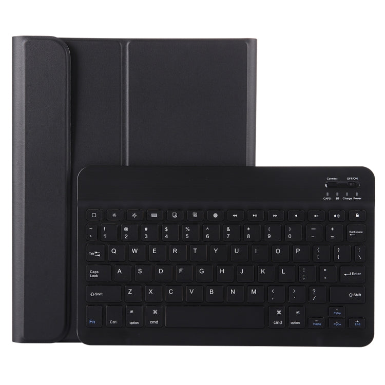A11B Bluetooth 3.0 Ultra-thin ABS Detachable Bluetooth Keyboard Leather Tablet Case for iPad Air 4 / Air 5 / Pro 11 inch 2022 / 2021 / 2020 / 2018, with Pen Slot & Holder (Black) - For iPad Pro by PMC Jewellery | Online Shopping South Africa | PMC Jewellery | Buy Now Pay Later Mobicred
