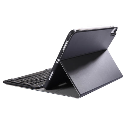 A11B Bluetooth 3.0 Ultra-thin ABS Detachable Bluetooth Keyboard Leather Tablet Case for iPad Pro 11 inch （2018）, with Pen Slot & Holder (Black) - For iPad Pro by PMC Jewellery | Online Shopping South Africa | PMC Jewellery | Buy Now Pay Later Mobicred