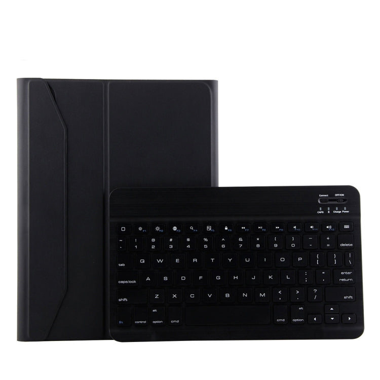 1130B Detachable Bluetooth 3.0 ABS Brushed Texture Keyboard + Lambskin Texture Leather Tablet Case for iPad Pro 11 inch (2018), with Three-gear Adjustment / Magnetic / Sleep Function(Black) - For iPad Pro by PMC TechLife | Online Shopping South Africa | PMC TechLife