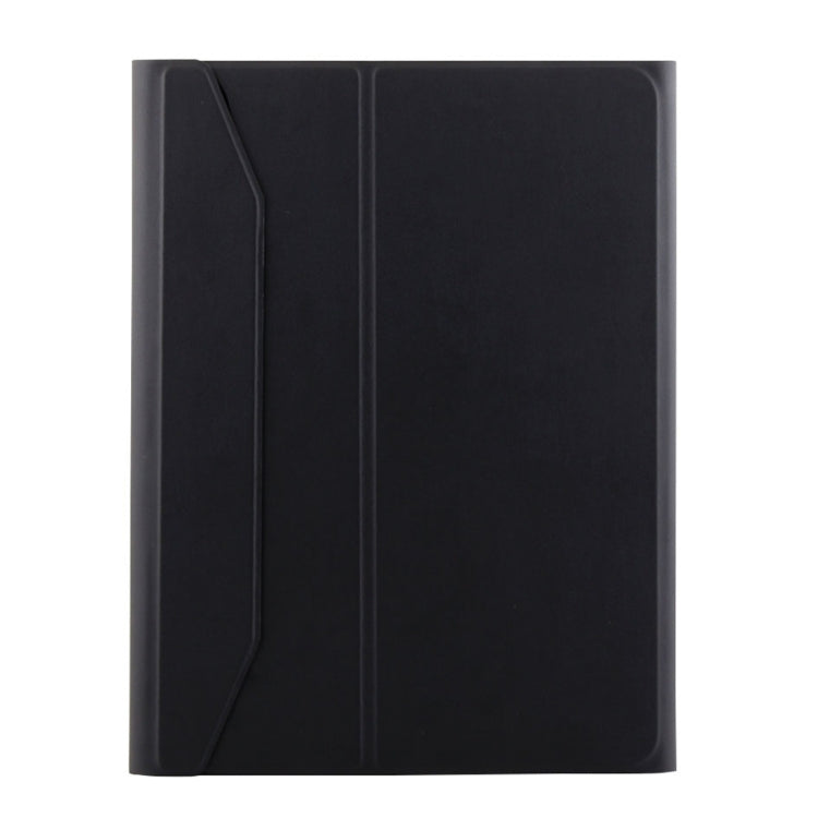 1139B Detachable Bluetooth 3.0 Aluminum Alloy Keyboard + Lambskin Texture Leather Tablet Case for iPad Pro 11 inch (2018), with Three-gear Adjustment / Magnetic / Sleep Function (Black Silver) - For iPad Pro by PMC TechLife | Online Shopping South Africa | PMC TechLife