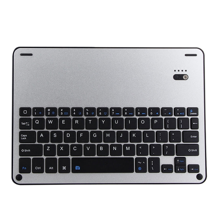 1139B Detachable Bluetooth 3.0 Aluminum Alloy Keyboard + Lambskin Texture Leather Tablet Case for iPad Pro 11 inch (2018), with Three-gear Adjustment / Magnetic / Sleep Function (Blue) - For iPad Pro by PMC TechLife | Online Shopping South Africa | PMC TechLife