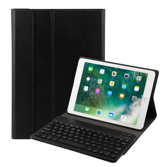 FT-1030 Bluetooth 3.0 ABS Brushed Texture Keyboard + Skin Texture Leather Tablet Case for iPad Air / Air 2 / iPad Pro 9.7 inch, with Three-gear Angle Adjustment / Magnetic / Sleep Function (Black) - For iPad Pro by PMC Jewellery | Online Shopping South Africa | PMC Jewellery