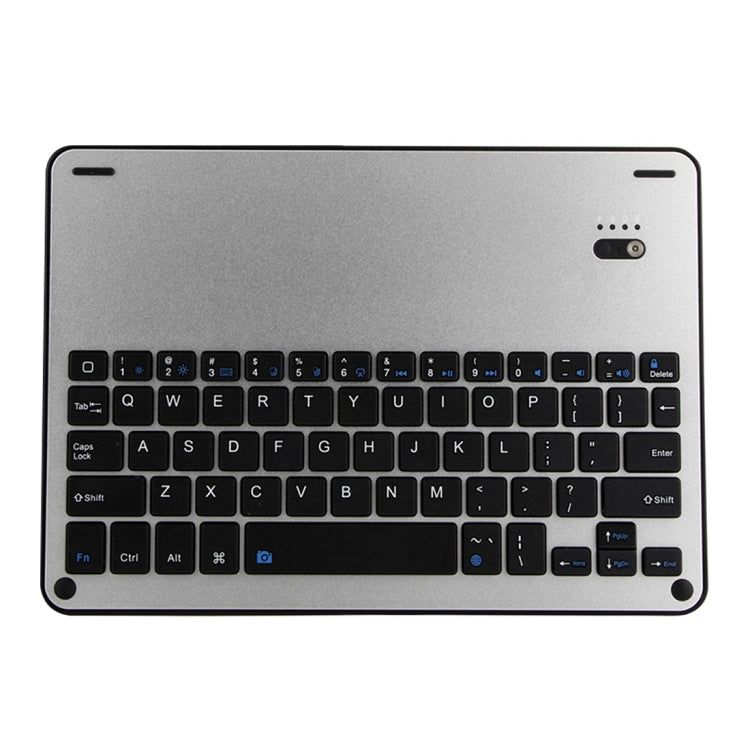 FT-1038E Detachable Bluetooth 3.0 Aluminum Alloy Keyboard + Lambskin Texture Leather Tablet Case for iPad Air / Air 2 / iPad Pro 9.7 inch, with Pen Slot / Water Repellent / Three-gear Angle Adjustment / Magnetic / Sleep Function (Blue) - free shipping - PMC TechLife - Order now!