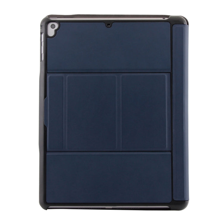 T-201 Detachable Bluetooth 3.0 Ultra-thin Keyboard + Lambskin Texture Leather Tablet Case for iPad Air / Air 2 / iPad Pro 9.7 inch, Support Multi-angle Adjustment (Blue) - For iPad Pro by PMC TechLife | Online Shopping South Africa | PMC TechLife