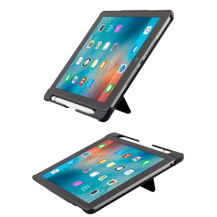 T-201D Detachable Bluetooth 3.0 Ultra-thin Keyboard + Lambskin Texture Leather Tablet Case for iPad Air / Air 2 / iPad Pro 9.7 inch, Support Multi-angle Adjustment / Backlight (Blue) - For iPad Pro by PMC TechLife | Online Shopping South Africa | PMC TechLife