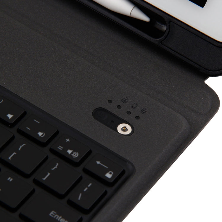 T-201D Detachable Bluetooth 3.0 Ultra-thin Keyboard + Lambskin Texture Leather Tablet Case for iPad Air / Air 2 / iPad Pro 9.7 inch, Support Multi-angle Adjustment / Backlight (Blue) - For iPad Pro by PMC TechLife | Online Shopping South Africa | PMC TechLife