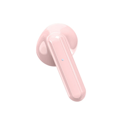 HXSJ Air-S28 TWS Bluetooth 5.3 True Wireless HiFi Stereo Make-up Mirror Earphones with Charging Case (Pink) - TWS Earphone by HXSJ | Online Shopping South Africa | PMC Jewellery | Buy Now Pay Later Mobicred